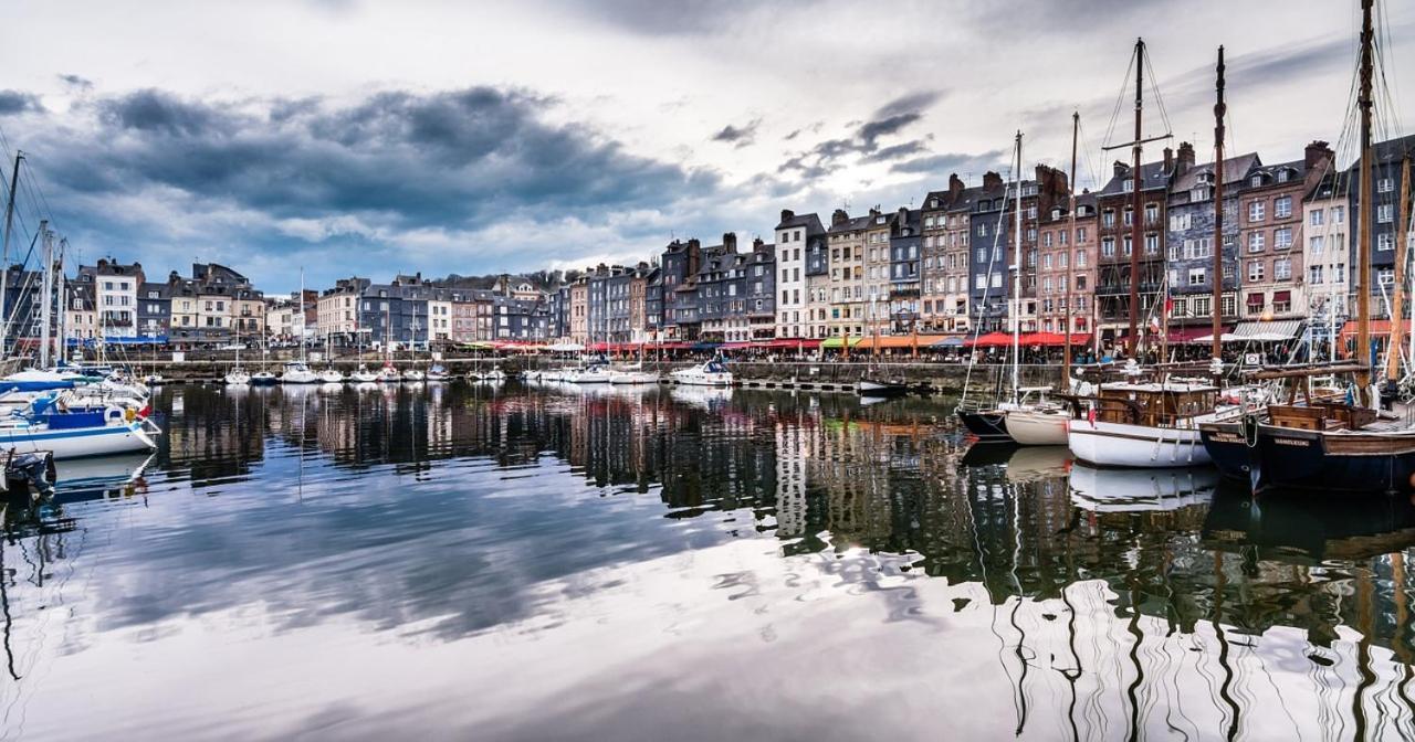 Greeter-Nid Douillet A 5 Min Du Port De Honfleur Apartment Bagian luar foto